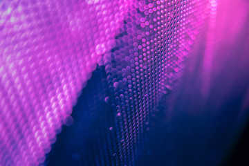 CloseUp LED blurred screen. LED soft focus background. abstract background ideal for design.