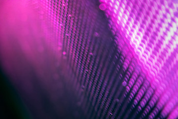 CloseUp LED blurred screen. LED soft focus background. abstract background ideal for design.