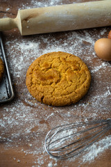 Delicate wheat flour cookies typical of Ecuadorian cuisine, called 