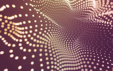Abstract background. Molecules technology with polygonal shapes, connecting dots and lines....