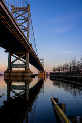 Ben Franklin at Dusk