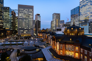 Fototapeta premium 東京駅