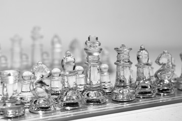 Glass CHess Game