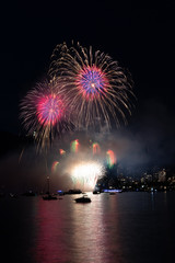 fireworks in the sky