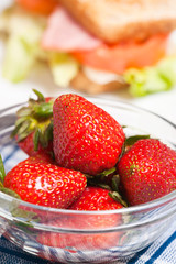 Bowl of Strawberries