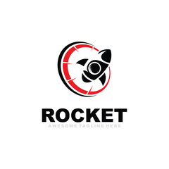 Rocket Logo Vector 