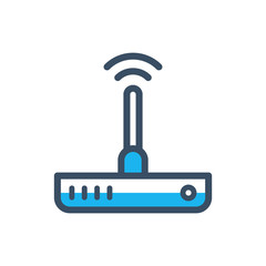 Obraz premium Router icon
