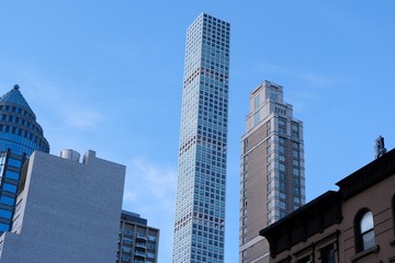 Fototapeta na wymiar Pencil Building NYC