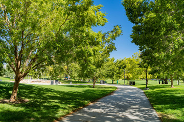 Tigux Park in a sunny day