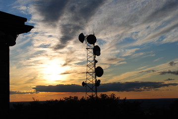 Blue Hills Reservation, Milton/Canton MA, Dusk and Sunset