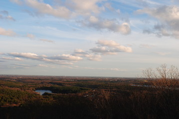 Blue Hills Reservation, Milton/Canton MA, Dusk and Sunset