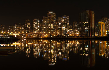 Obraz premium city at night