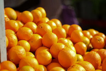 background of oranges