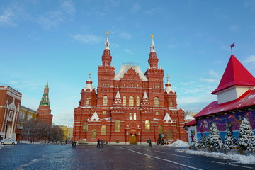 ロシア国立歴史博物館 美しい 建物 風景