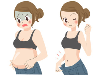 ダイエット befor after