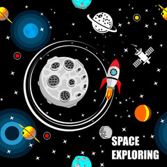 vector illustration of a background with space for text