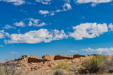 Fototapeta premium Beautiful landscape of Puerco Pueblo, Petrified Forest National Park