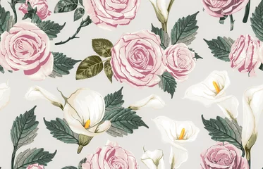 Kissenbezug Seamless dainty floral pattern. © Karmina