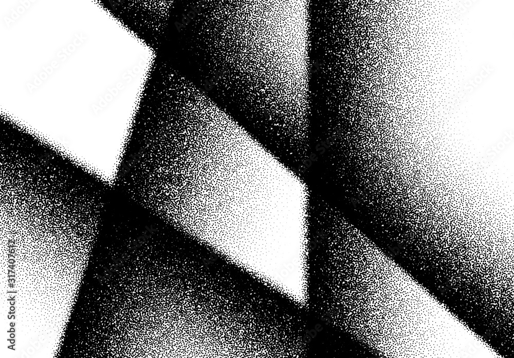 Poster Abstract background with layers of scattered dots