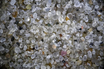 Sand close up macro