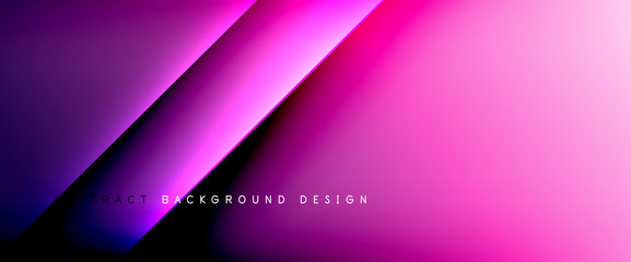 Trendy simple fluid color gradient abstract background with dynamic straight shadow line effect. Vector Illustration For Wallpaper, Banner, Background, Card, Book Illustration, landing page