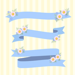 マーガレットのリボンセット