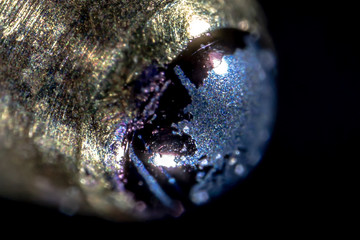 Ballpoint Pen Macro Close Up