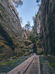 road in mountains