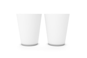 3D Rendering of Coffee Mug  on White