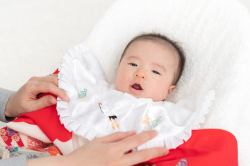 お宮参りの写真撮影