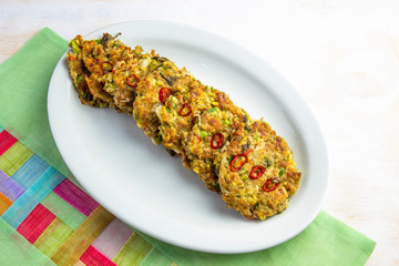 Bindaetteok, mung-bean pancake