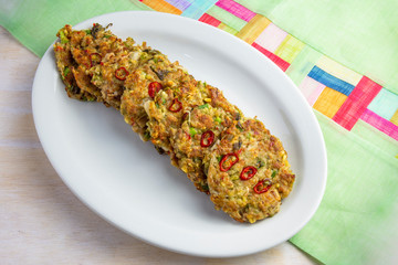 Bindaetteok, mung-bean pancake