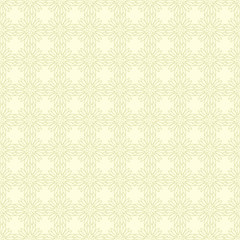 Floral seamless pattern. Pale green background with flowers design