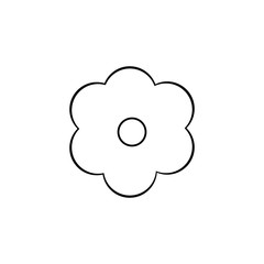 Beauty plumeria icon flowers design illustration Template