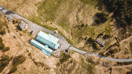 The mountain shack from the sky