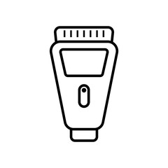 Electrical hair clipper or shaver icon. Design template illustration