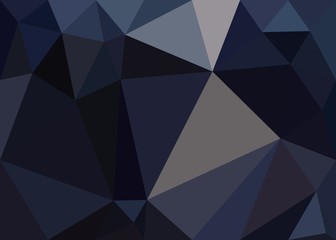 Obraz premium color geometric block pattern background polygonal style ,LED light color dot style graphic , paint like illustration background of spiral fractal geometric modern