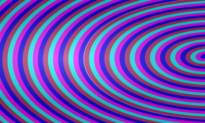 abstract geometric colorful background, swirl ring shapes.