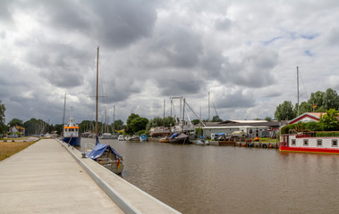 waterside scenery in Frisia