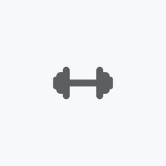 Dumbbell icon for web and mobile application