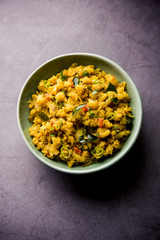 Aloo ka bharta,  sabzi is a tasty dish from India  made using spiced mashed potato prepared especially in northern parts of India