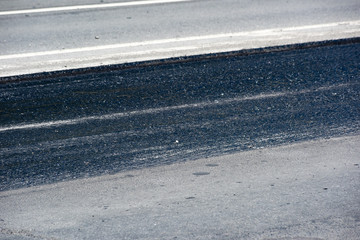 Abstract background with removed asphalt