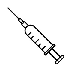 Injection icon vector symbol