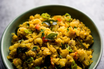 Aloo ka bharta,  sabzi is a tasty dish from India  made using spiced mashed potato prepared especially in northern parts of India