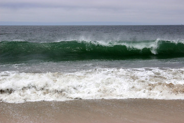 Wave about to crash, blue-green, blue, green, cresting, foam, travel, vacation