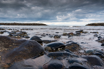 Atlantic ocean at Tenerife island, Spain.