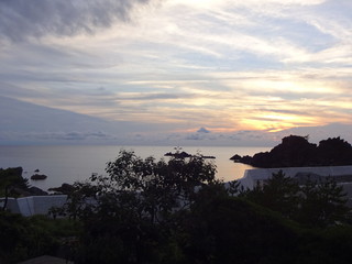 The view of Sea in Sado Island, Japan