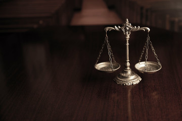 Scale – symbol of law and justice.