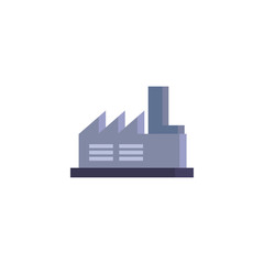 Isolated factory icon vector design