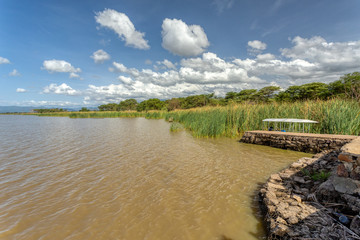 Lake Chamo landscape in the Southern Nations, Nationalities, and Peoples Region of southern Ethiopia. Africa Wilderness